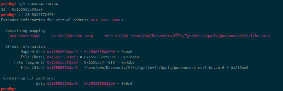 Calculating Libc